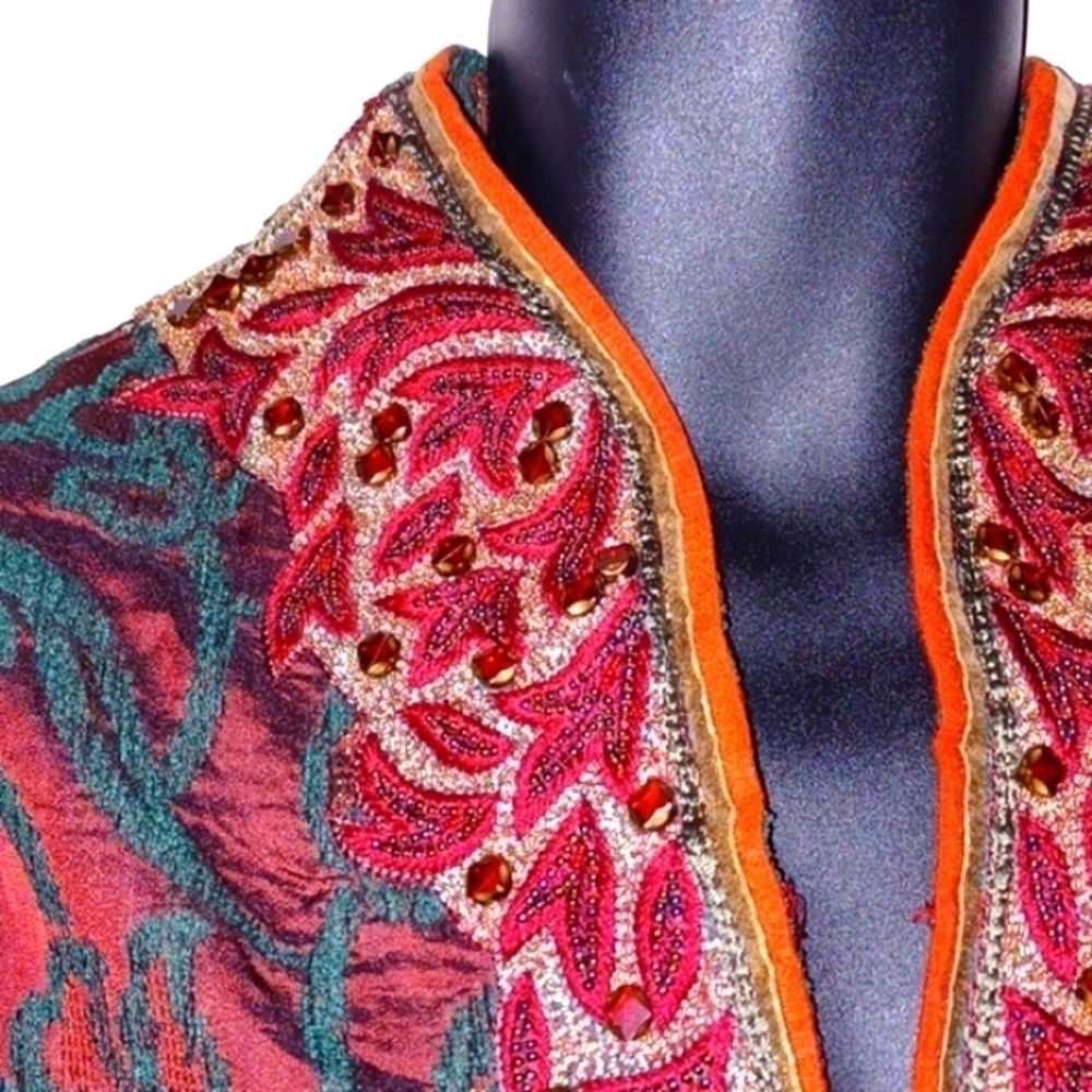 MANTRA ETHNICS Kurta (Top Only), 46L - Picture 3 of 12